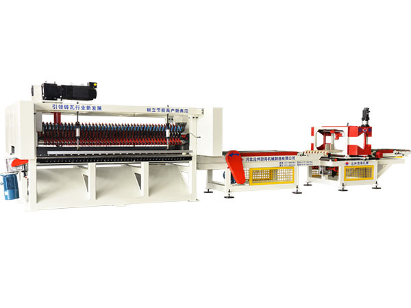 Double mud strip two-way strip blank cutting machine
