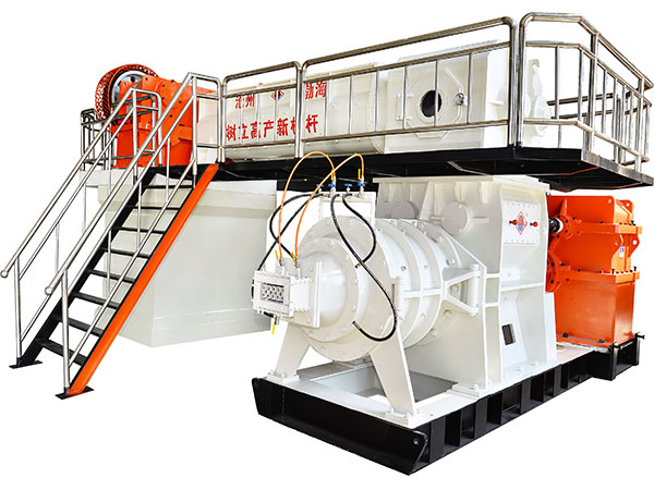 JKY70S/70/60-4.0 Tow-stage Vacuum Extruder(with stirrer)