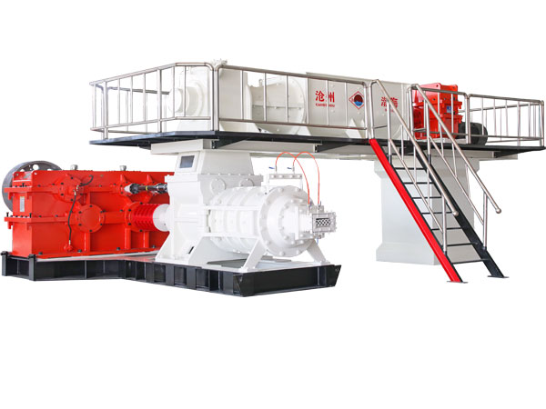 JKY90/75-4.0 Tow-stage Vacuum Extruder(with stirrer)